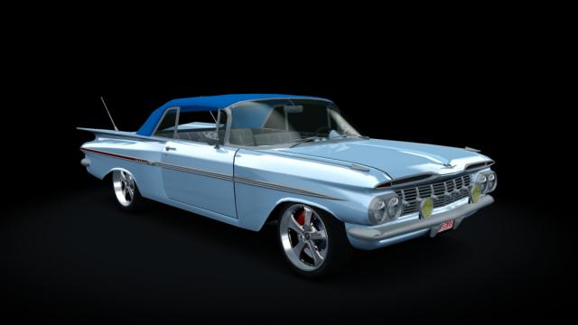 Chevy Impala 1959 Street Tuned for Assetto Corsa