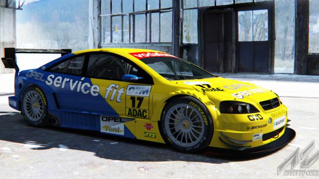 Opel Astra V8 Coupe DTM для Assetto Corsa