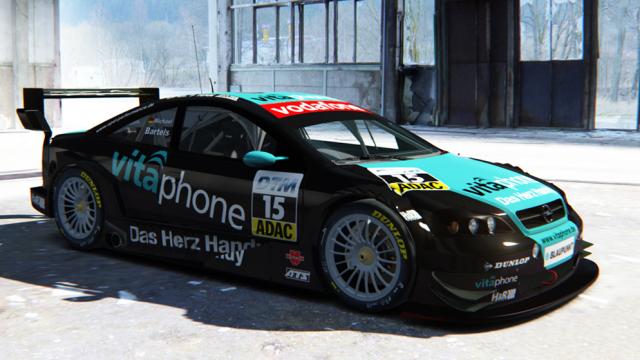 Opel Astra V8 Coupe DTM для Assetto Corsa