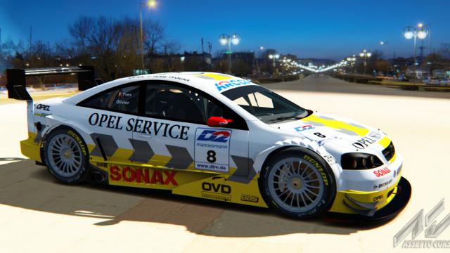 Opel Astra V8 Coupe DTM для Assetto Corsa