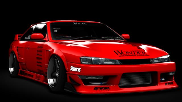 Nissan Silvia (S14) Kouki Wonder Glare для Assetto Corsa