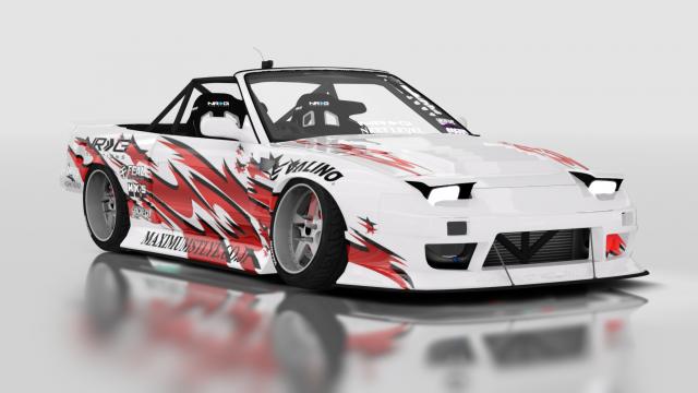 Nissan PS13 Convertible Rockymp4 Public for Assetto Corsa