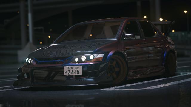 Mitsubishi Lancer Evolution IX Voltex (midnight Evo)