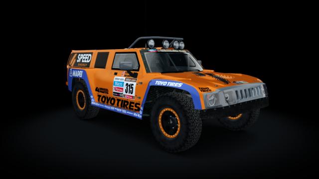 Hummer H3 T1 dakar for Assetto Corsa