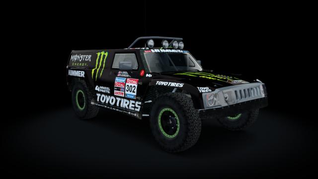 Hummer H3 T1 dakar for Assetto Corsa