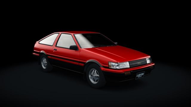 Toyota Corolla Levin 3door 1600GT APEX (AE86) for Assetto Corsa