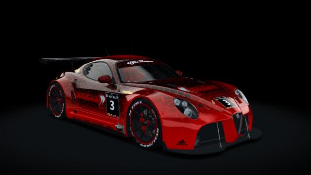 Alfa Romeo 8C GT3 for Assetto Corsa