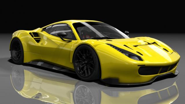 Ferrari 488 GT Mancini Edition для Assetto Corsa