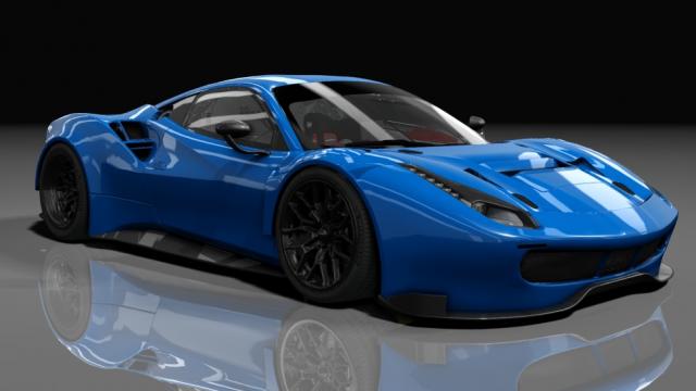 Ferrari 488 GT Mancini Edition для Assetto Corsa