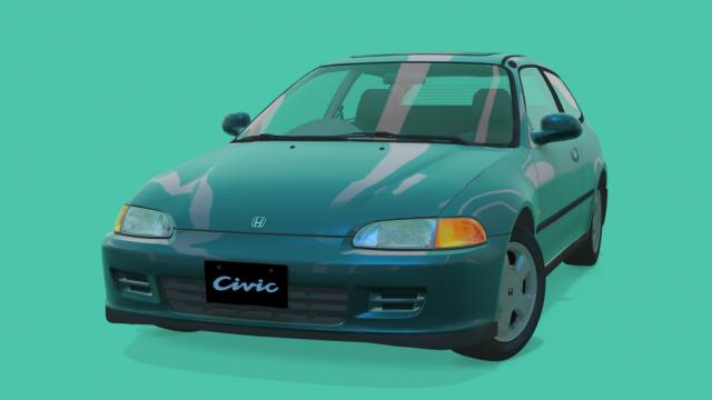 Honda Civic (EG6) Si-R for Assetto Corsa