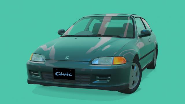 Honda Civic (EG6) Si-R для Assetto Corsa