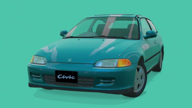 Honda Civic (EG6) Si-R для Assetto Corsa