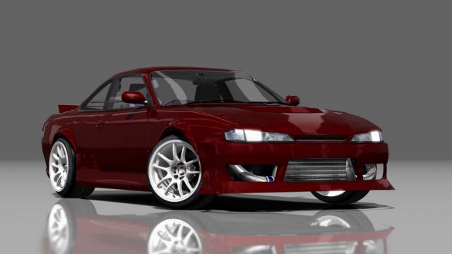 Nissan Silvia s14 street MadZ for Assetto Corsa