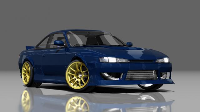 Nissan Silvia s14 street MadZ for Assetto Corsa