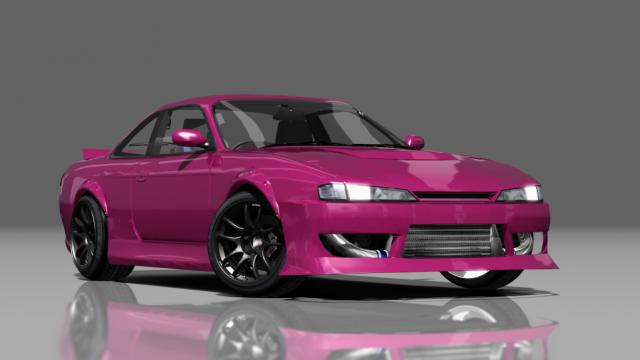 Nissan Silvia s14 street MadZ for Assetto Corsa