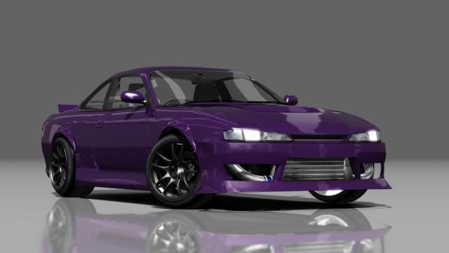 Nissan Silvia s14 street MadZ for Assetto Corsa