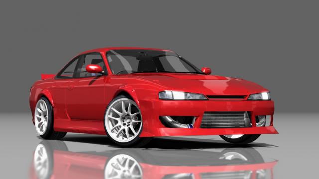 Nissan Silvia s14 street MadZ for Assetto Corsa