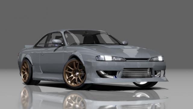 Nissan Silvia s14 street MadZ for Assetto Corsa