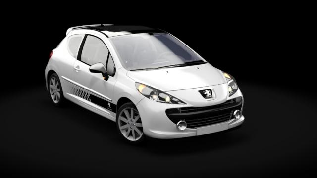 Peugeot 207 RC Phase 2 for Assetto Corsa