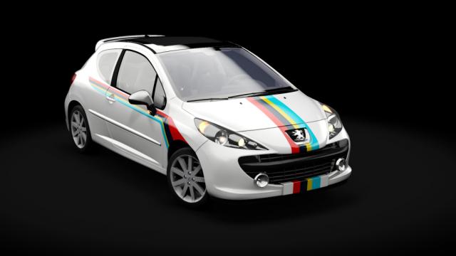 Peugeot 207 RC Phase 2 for Assetto Corsa