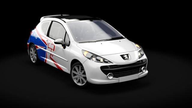 Peugeot 207 RC Phase 2 for Assetto Corsa