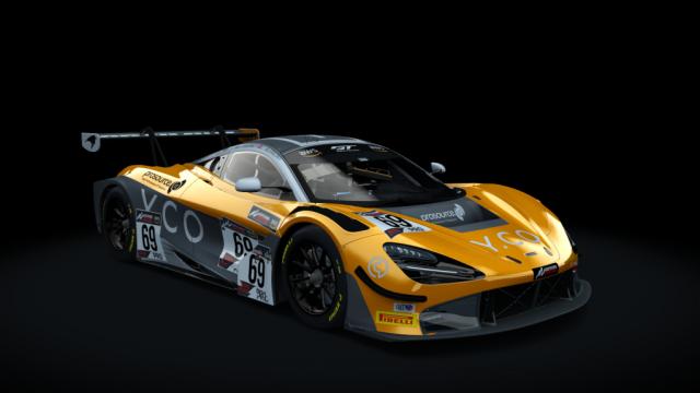 GT3 EVO - McLaren 720S GT3 2019 for Assetto Corsa