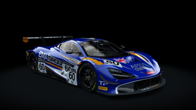 GT3 EVO - McLaren 720S GT3 2019 for Assetto Corsa