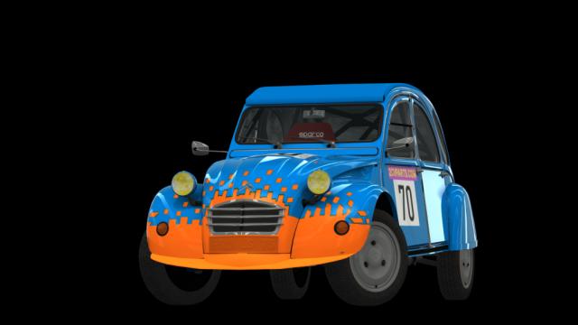 Citroen 2CV UK Club class для Assetto Corsa