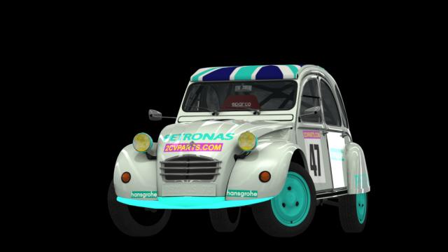 Citroen 2CV UK Club class для Assetto Corsa