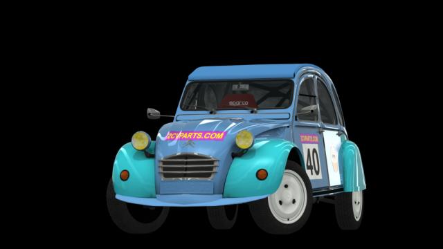 Citroen 2CV UK Club class для Assetto Corsa