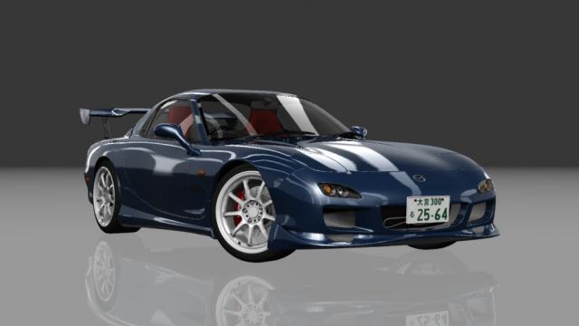 Mazda RX-7 Perfomance Night-ver Touge Workshop for Assetto Corsa