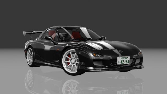 Mazda RX-7 Perfomance Night-ver Touge Workshop for Assetto Corsa