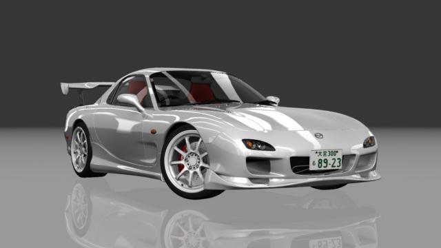 Mazda RX-7 Perfomance Night-ver Touge Workshop for Assetto Corsa