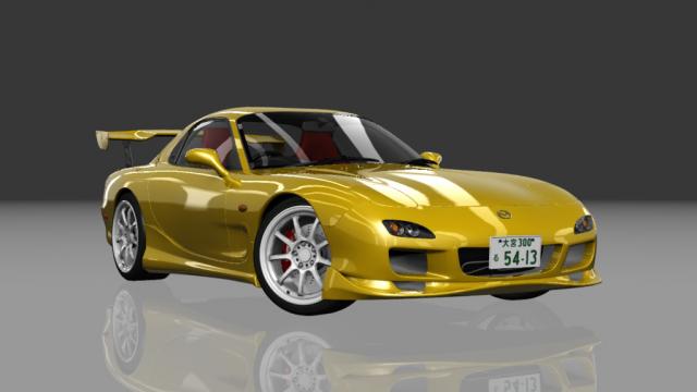 Mazda RX-7 Perfomance Night-ver Touge Workshop for Assetto Corsa