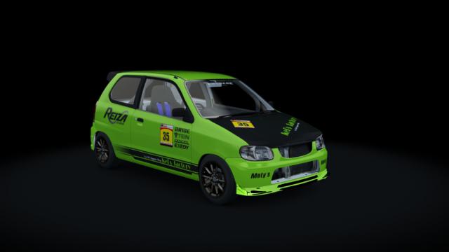 Suzuki Alto ha23v Mustang for Assetto Corsa