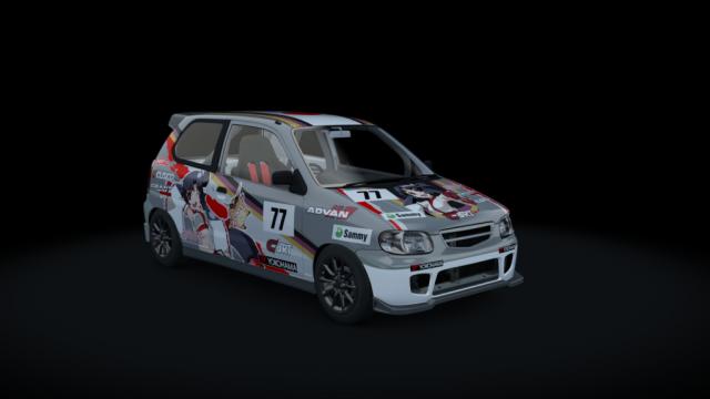 Suzuki Alto ha23v Mustang for Assetto Corsa