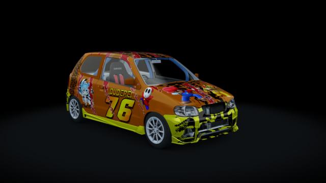 Suzuki Alto ha23v Mustang for Assetto Corsa