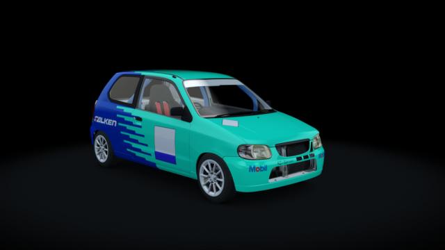 Suzuki Alto ha23v Mustang for Assetto Corsa