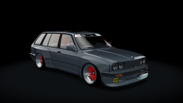 BMW 325I E30 Touring Rocket Bunny Pandem 1991 for Assetto Corsa