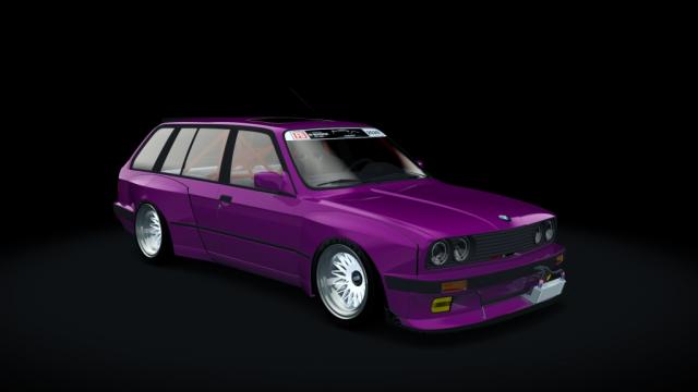 BMW 325I E30 Touring Rocket Bunny Pandem 1991 for Assetto Corsa