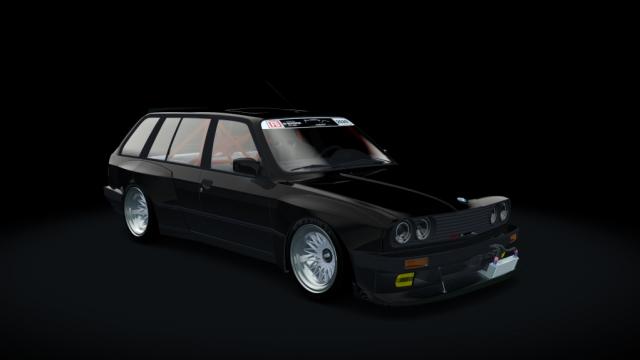 BMW 325I E30 Touring Rocket Bunny Pandem 1991 for Assetto Corsa