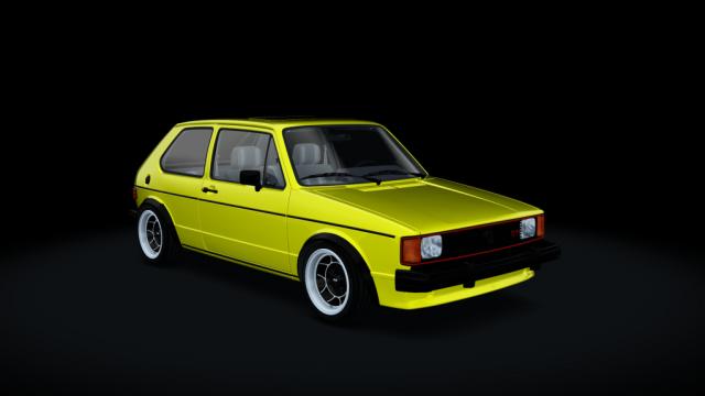 Volkswagen Rabbit MK1 VR6 для Assetto Corsa