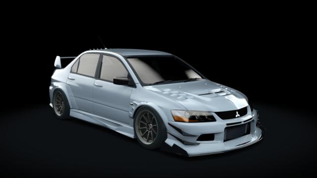 Mitsubishi Lancer Evolution MR GO FAST для Assetto Corsa