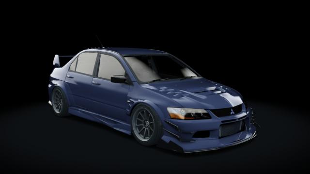 Mitsubishi Lancer Evolution MR GO FAST для Assetto Corsa