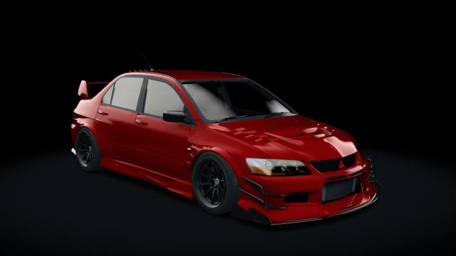 Mitsubishi Lancer Evolution MR GO FAST для Assetto Corsa