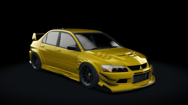 Mitsubishi Lancer Evolution MR GO FAST для Assetto Corsa
