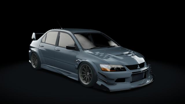 Mitsubishi Lancer Evolution MR GO FAST для Assetto Corsa