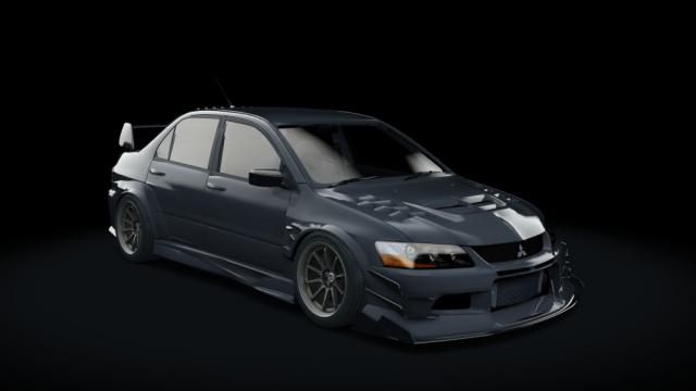 Mitsubishi Lancer Evolution MR GO FAST для Assetto Corsa