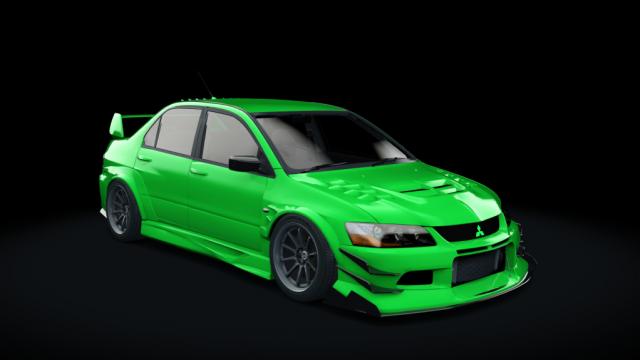 Mitsubishi Lancer Evolution MR GO FAST для Assetto Corsa