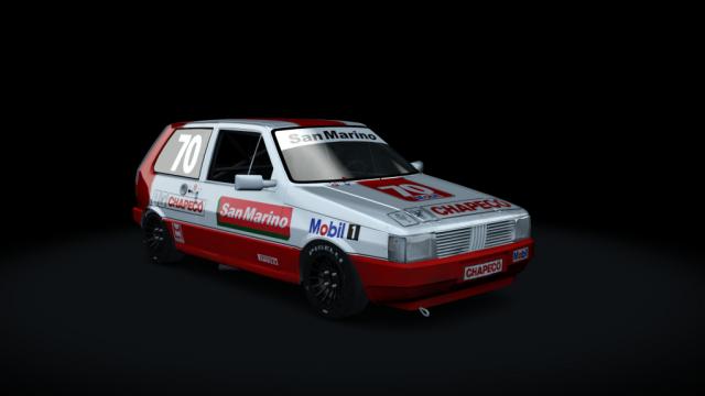 Fiat Uno Marcas Turbo ’87 for Assetto Corsa